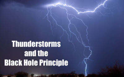 Thunderstorms and the Black Hole Principle